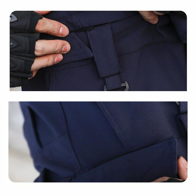 AI-MICH Winter WoolCoat Pocket Protect Uniform Support Sample Work Clothes Pocket Wear -Resistant Custom Made Security Uniform