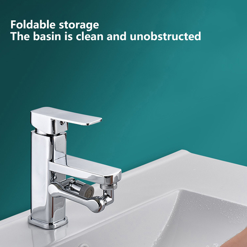 Swivel Robotic Arm Faucet Kitchen Sink Extension Faucet Rotatable Multifunctional Extension Deck Mounted Kitchen Faucet