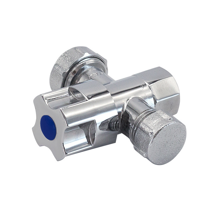 Oem Odm 1/2 Inch 90 Degree Toilet Brass Angle Water Stop Valve Angle Globe Seat Check Valve for Kitchen Bathroom