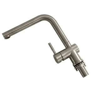 Single Handle Single Lever Pre Rinse Faucet Commercial Water Bibcock Mixer Deck Mounted Kitchen Faucet For Kitchen Sink