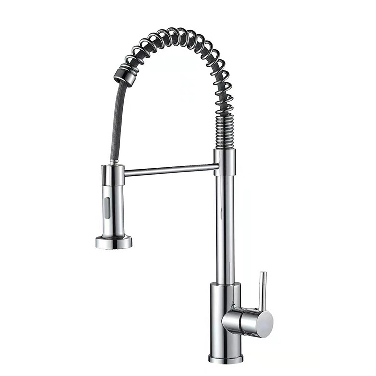 Deck Mounted Faucet Single Handle Hot Cold Torneira SS304 Wash Kitchen Sink Faucet