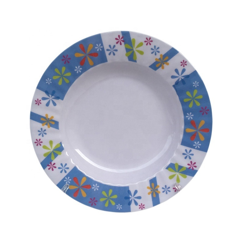 Manufacturers Who Accept Custom Size Patterns 9 Inch Dinner Plate Melamine Plates Bulk Melamin Plate Tableware