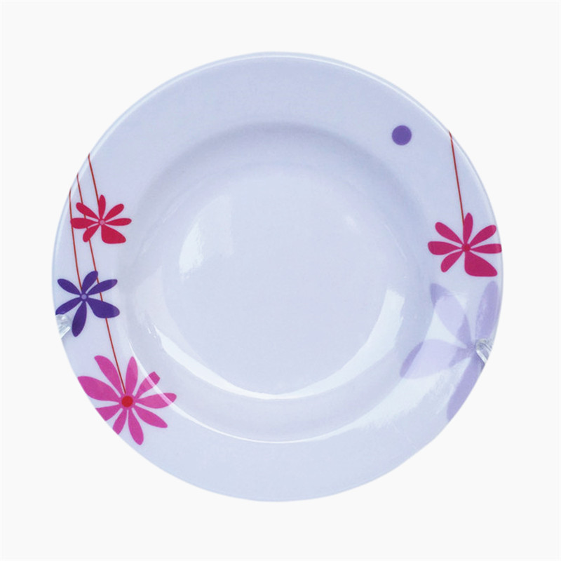 Manufacturers Who Accept Custom Size Patterns 9 Inch Dinner Plate Melamine Plates Bulk Melamin Plate Tableware