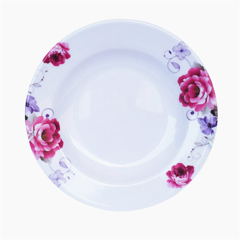 Manufacturers Who Accept Custom Size Patterns 9 Inch Dinner Plate Melamine Plates Bulk Melamin Plate Tableware