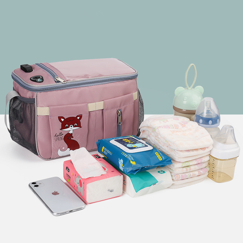 Amiqi Multifunction Baby Diaper Bags Backpack ZS35 Travel Maternity Baby Changing Mommy Bags