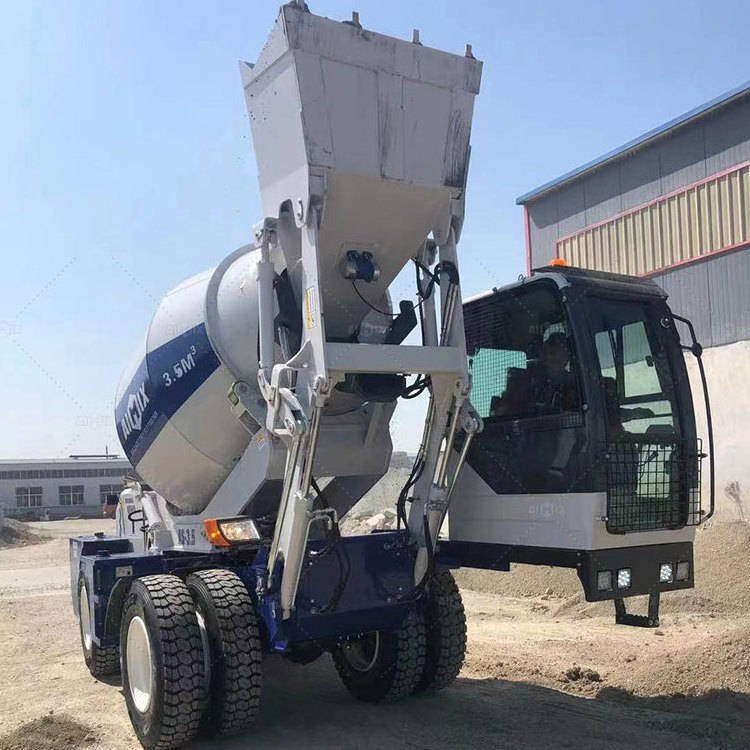 Aimix AS3.5 Model 3 Yard Self Loading Concrete Mixer Truck For Sale Price