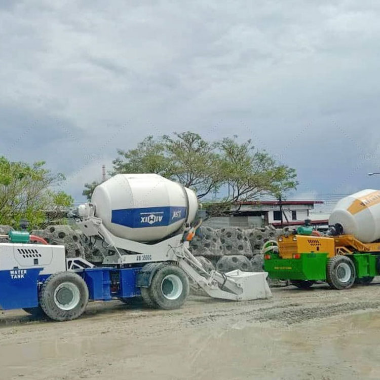 3.5M3/Batch Diesel Lifting Concrete Mixer Self Loading Concrete Mixer Machine In Malaysia