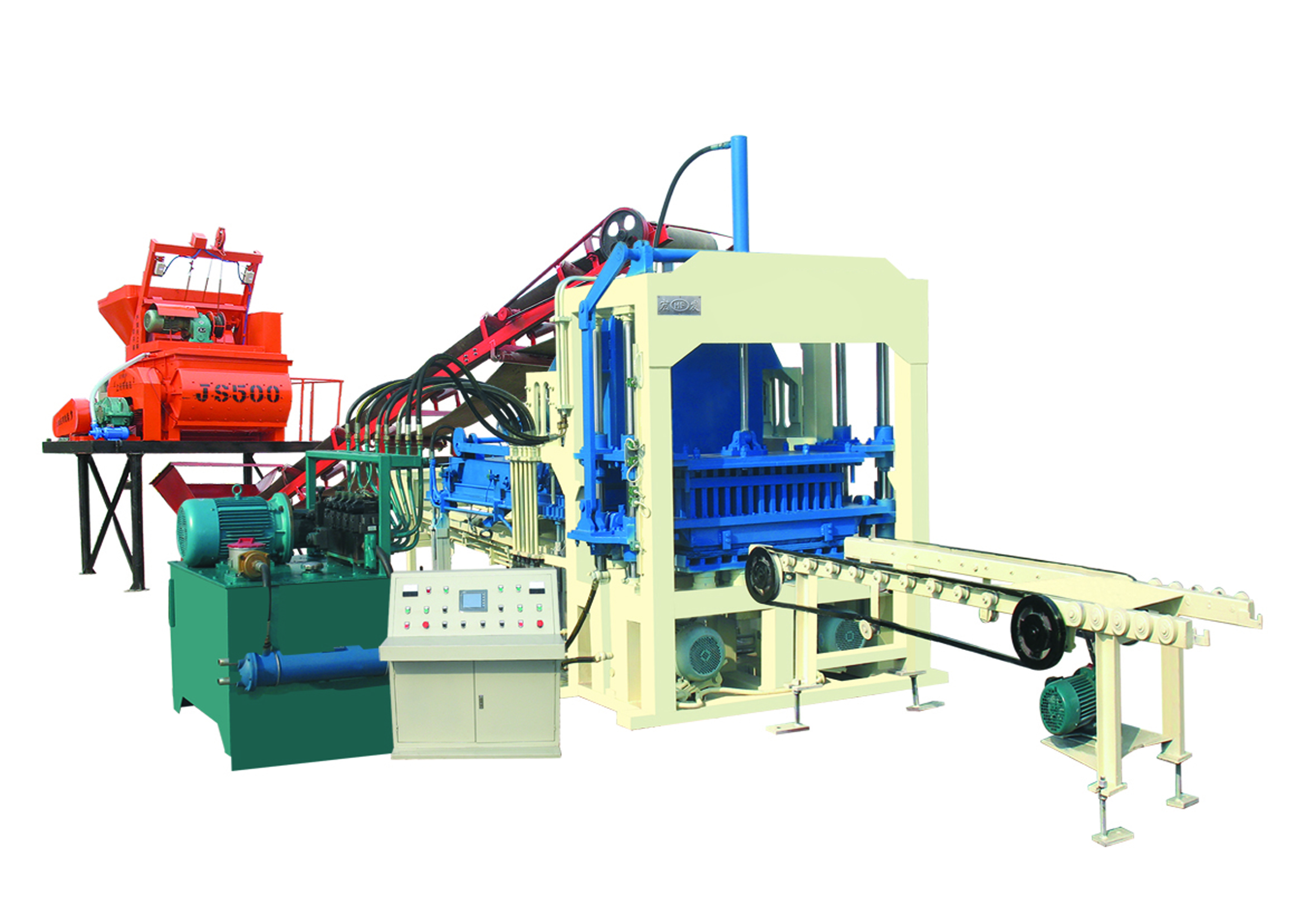 Aimix full automatic lego clay interlocking brick making machine