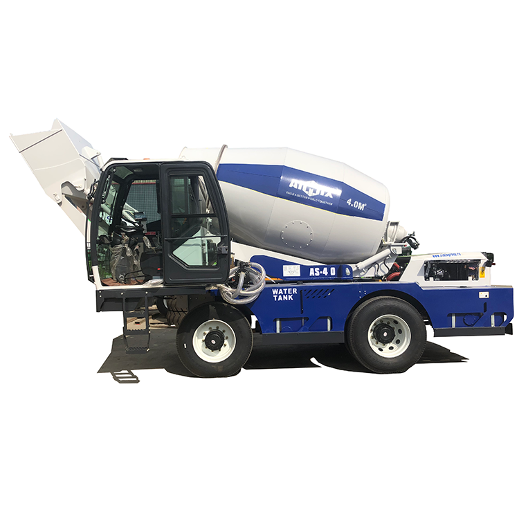 Aimix 1.8m3 2.6m3 3.5m3 5.5 m3 mobile self loading lifting concrete mixer truck machine