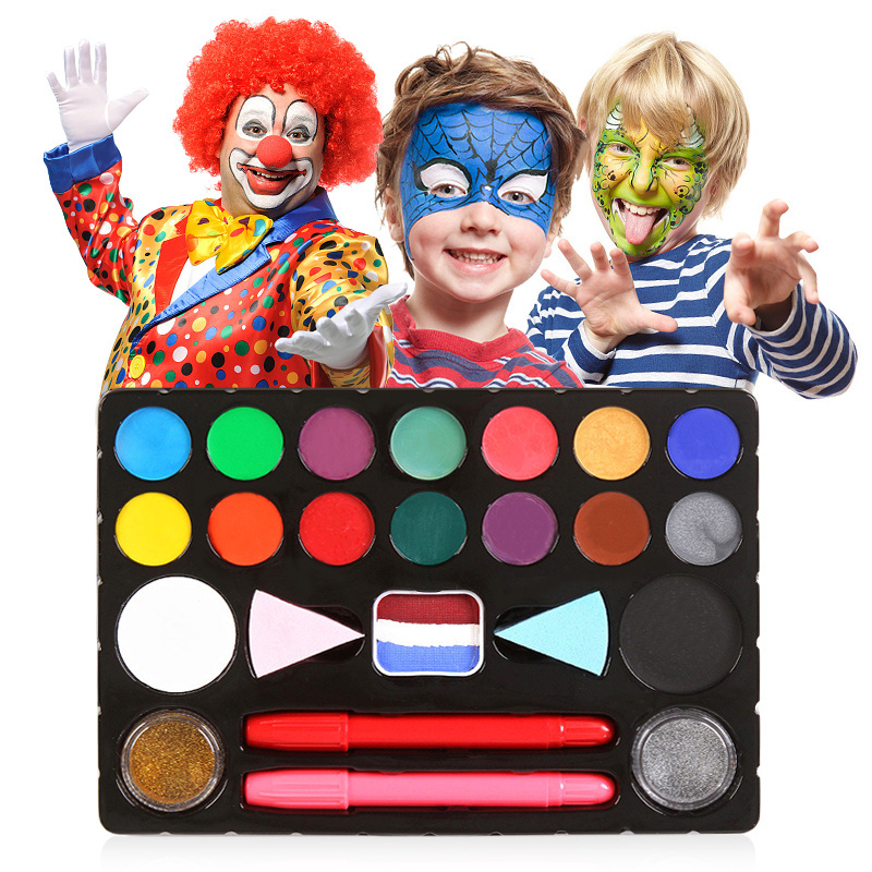 body art football game soccer fans design face paint face painting kids body paint kit nude body painting supplies