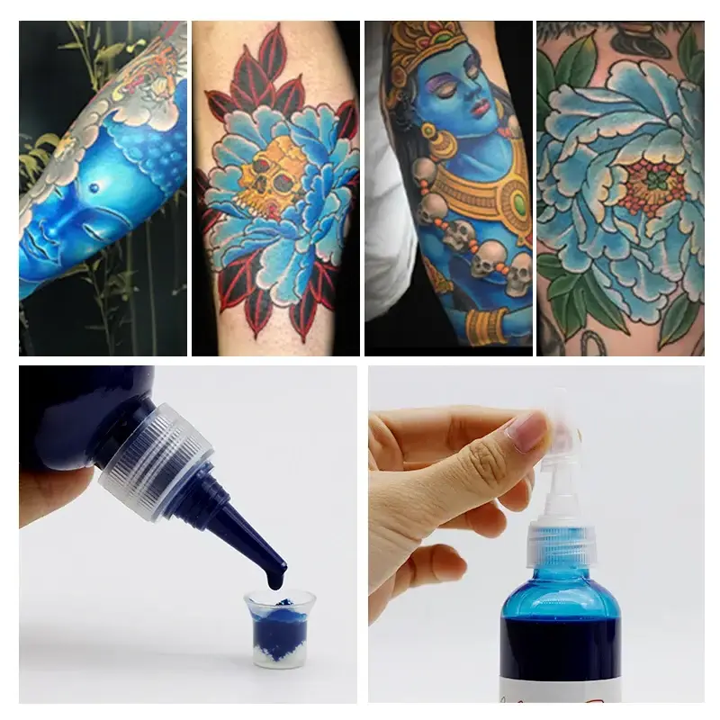 Tattoo Ink Waterproof Body Paint Temporary Spray Airbrush Tattoo Ink for tattoo supply