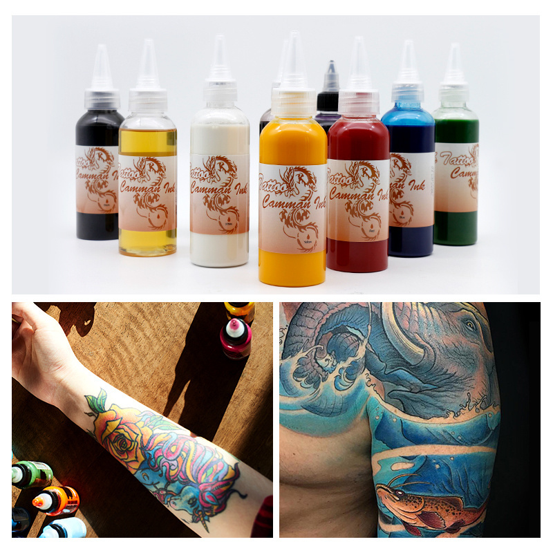 Waterproof Body Paint Temporary Spray Airbrush Tattoo Ink for tattoo supply