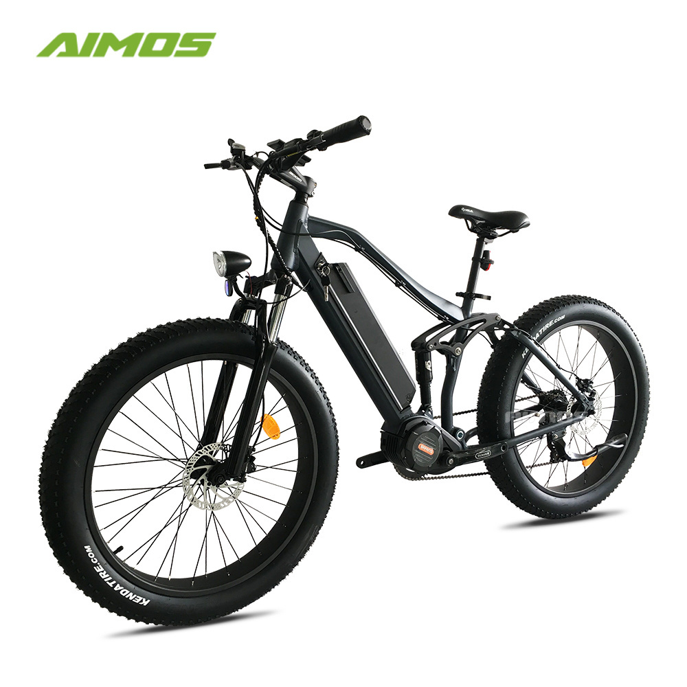 Top selling 8Fun 1000W mid drive motor mountain e bicycle fat tire electric bike for beach cruiser in high speed