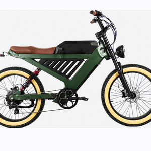 Ready for Shipment AIMOS 20AH 750W Electric Motorcycle 24 inch Fat Tire Ebike AIMOS Dual Suspension Mountain Bike