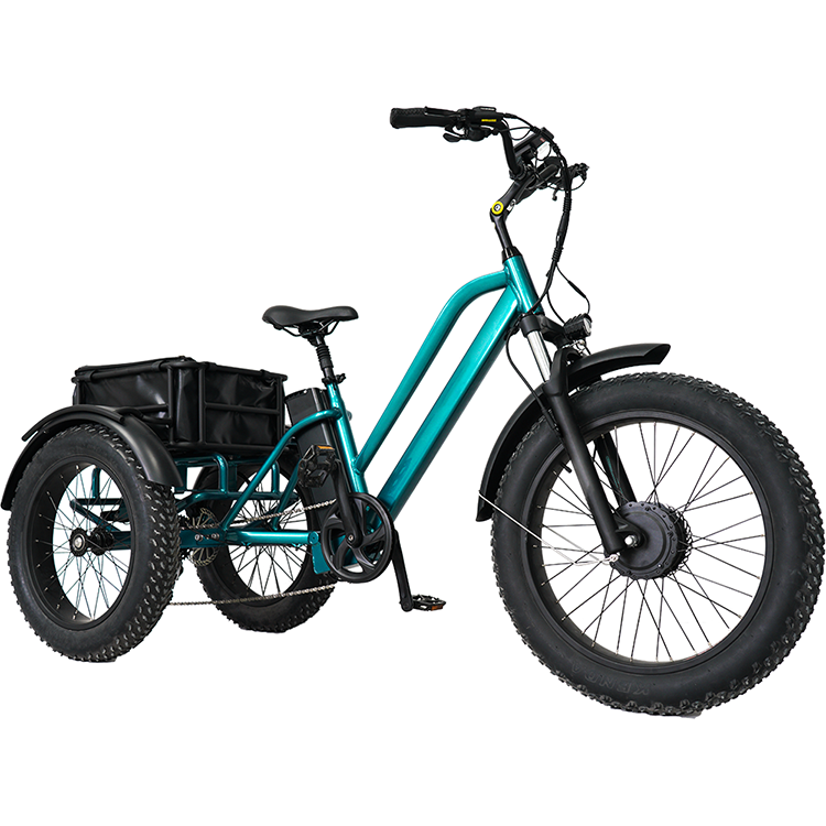 Tricycles Electric Electric Bike Fat Tire Full Suspension Delivery Tricycle For Sale