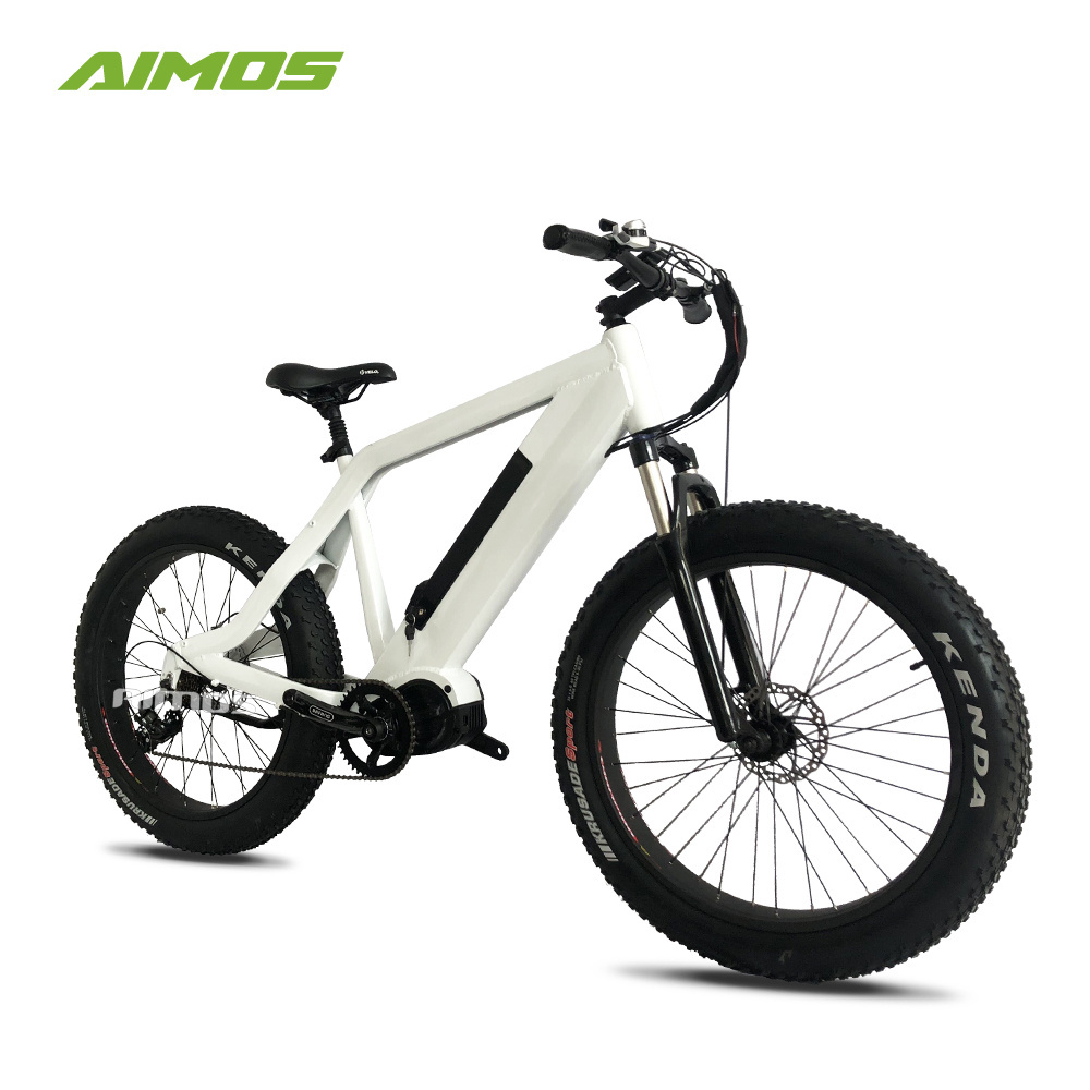 best quality beach electric bike mountain ebike with 26 inch fat tire for wholesale with 8Fun mid drive motor