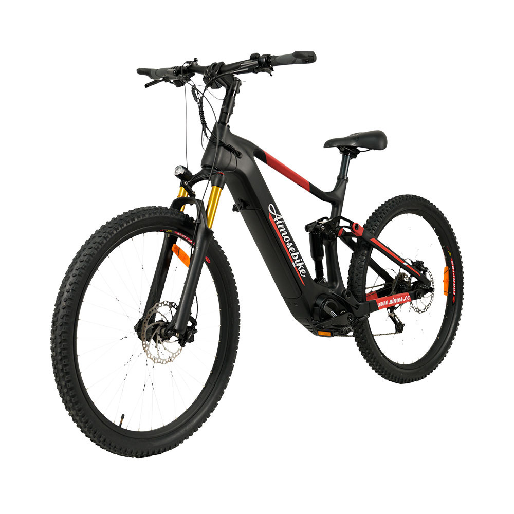 High Speed Carbon Electric Bike 1000w Ebike Full Suspension Mid Motor Electric Bike Bafang Ebike