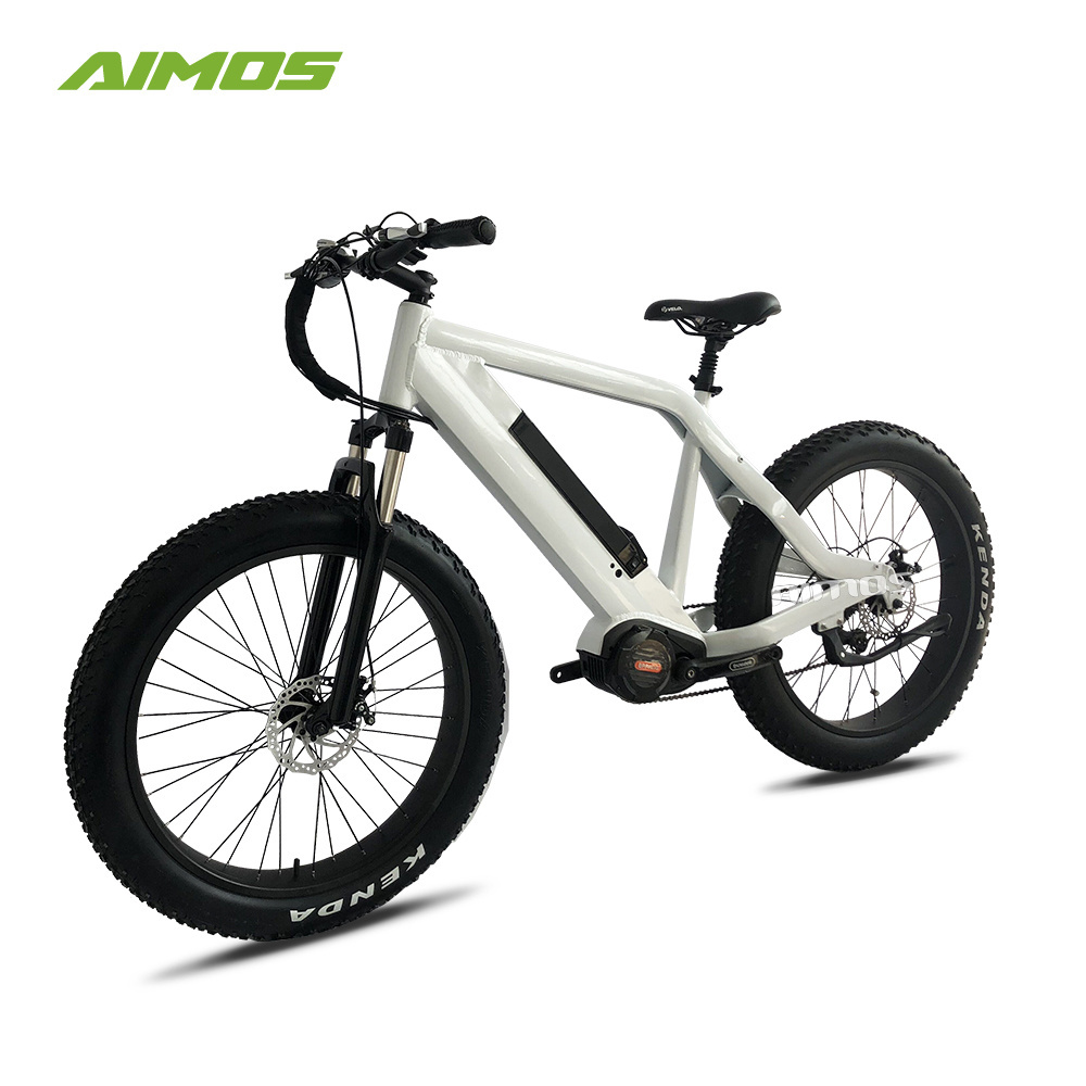 1000W mountain electric bike fat tire ebike with 8Fun mid drive motor for wholesale