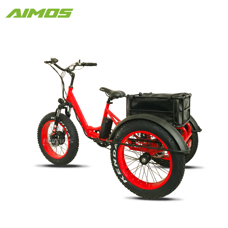 High performance Electric folding Tricycle with 20 inch fat tire for sale