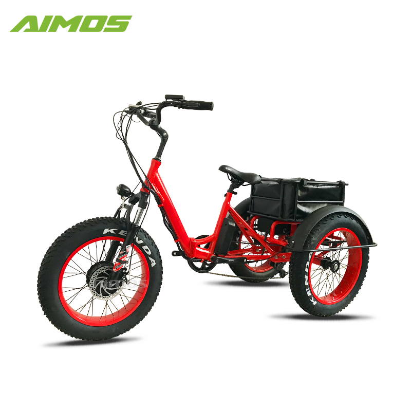 High performance Electric folding Tricycle with 20 inch fat tire for sale