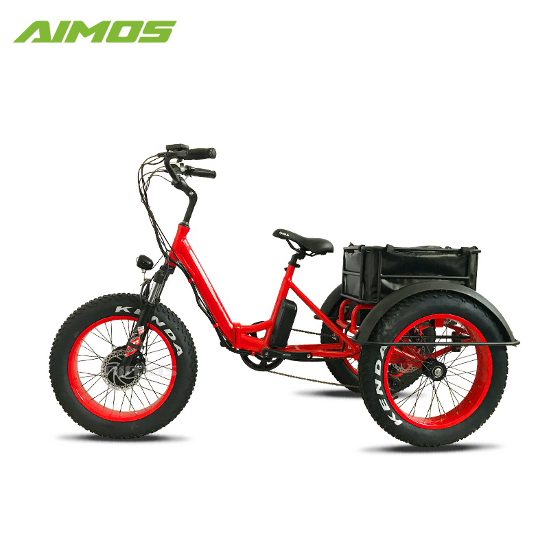 High performance Electric folding Tricycle with 20 inch fat tire for sale