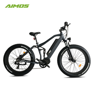 Top selling 8Fun 1000W mid drive motor mountain e bicycle fat tire electric bike for beach cruiser in high speed