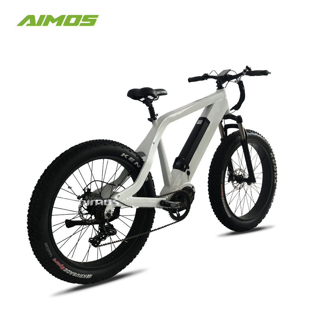 best quality beach electric bike mountain ebike with 26 inch fat tire for wholesale with 8Fun mid drive motor