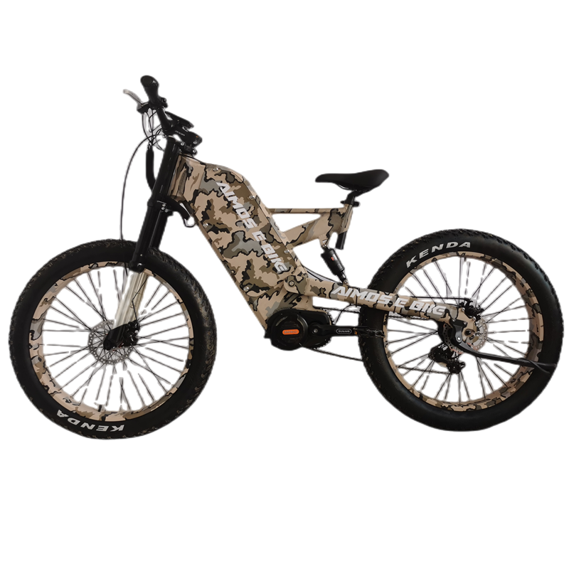 26 Inch 36V  7 Speed Shimano Derailleur Camouflage Color Electric Bike Mountain Ebike Electric Bicycle For Dault