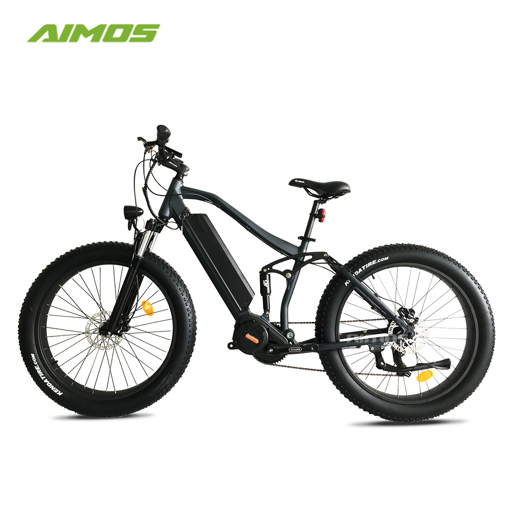 Top selling 8Fun 1000W mid drive motor mountain e bicycle fat tire electric bike for beach cruiser in high speed