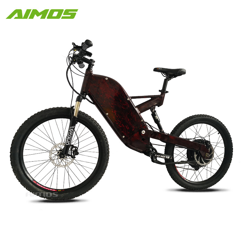 26 Inch 36V  7 Speed Shimano Derailleur Camouflage Color Electric Bike Mountain Ebike Electric Bicycle For Dault