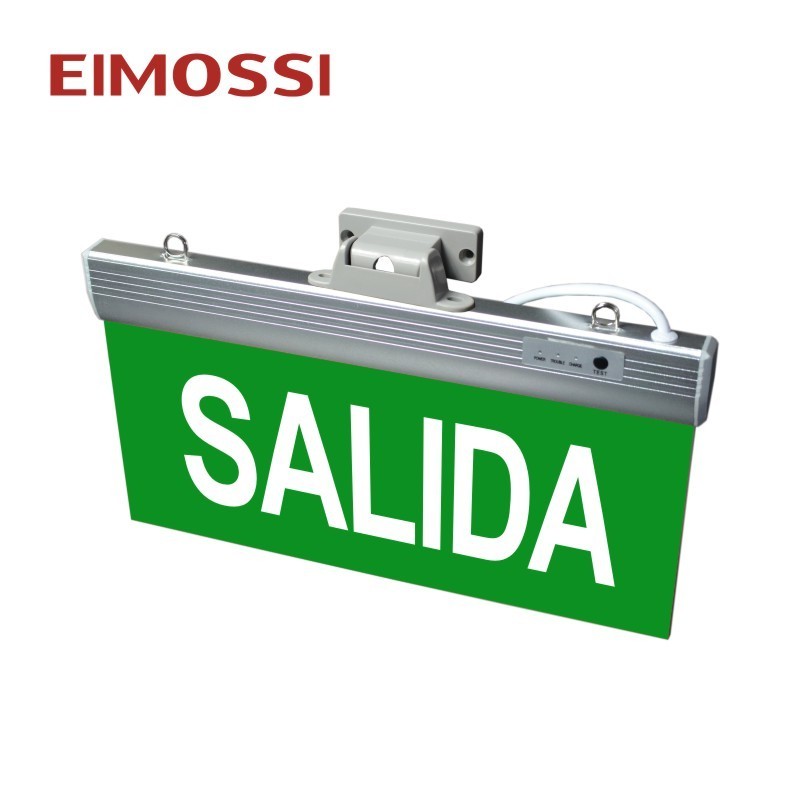 SALIDA Double faces Battery LED Emergency Pictogram Exit Sign Light