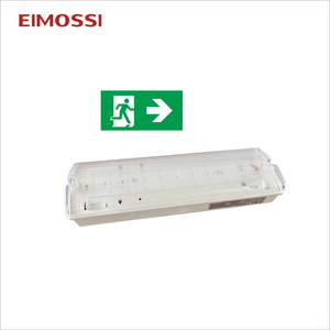 Bulkhead IP65 Emergency Exit Light Waterproof 3W LED Wall Ceiling Lamp Emergency Exit Sign Light Bulkhead Clear Luminous White