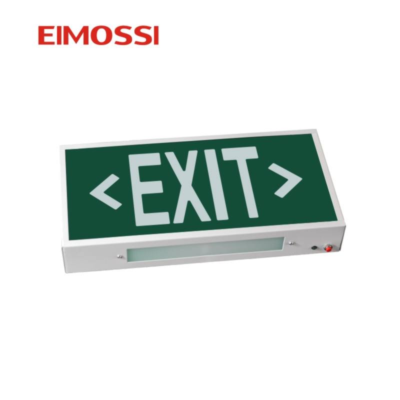 Metal Running Man Door indicator CE Nicd Battery operated EXIT Light Box automatic emergency light