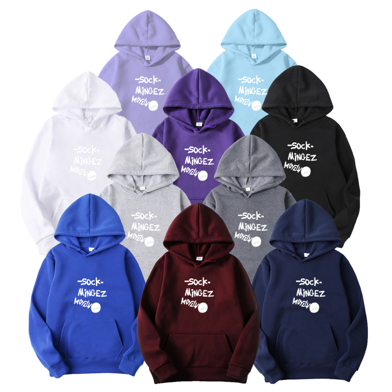 Custom 300 gsm Hoodie Oversized Sublimation Polyester Pullover Hoodies 80 Cotton 20 Polyester Men's Hoodies