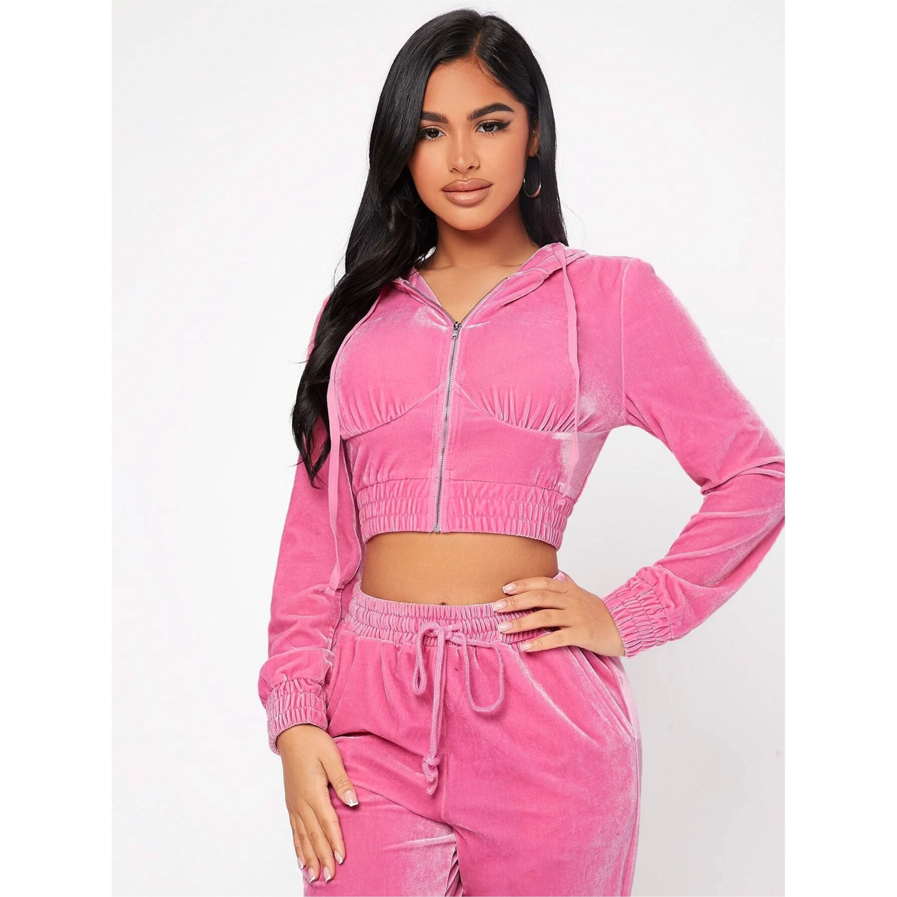 Women clothing Winter Fall 2022 women clothes 2 piece hoodie set tracksuit jogger sweatsuit sweatpants and hoodie set