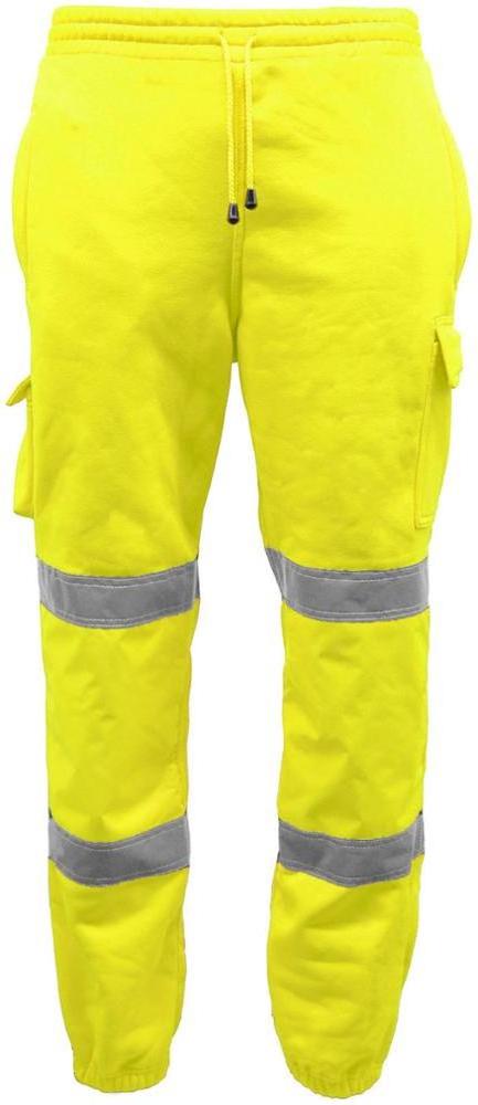 Custom Pants Pattern and Adults Age Group Custom Design Mens Joggers High Viz Cargo Safety Pants