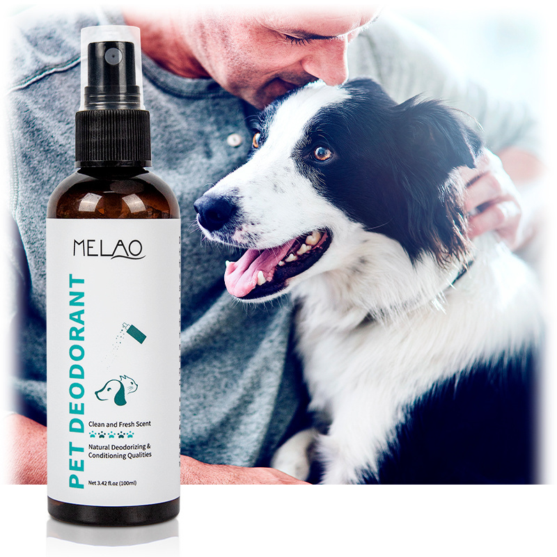 Private Label Pet Perfume Pet Deodorizing Spray Odor Eliminator Reduces Odor Pet Deodorant For Smelly Dogs And Cats