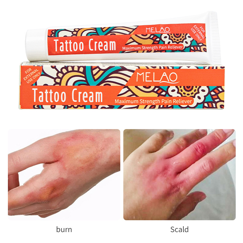 MELAO 30g Tattoo Numbin Cream Pain Free Eyebrow Tattoo Cream Aftercare Numbimg Fast Acting Tattoo Numbimg Cream