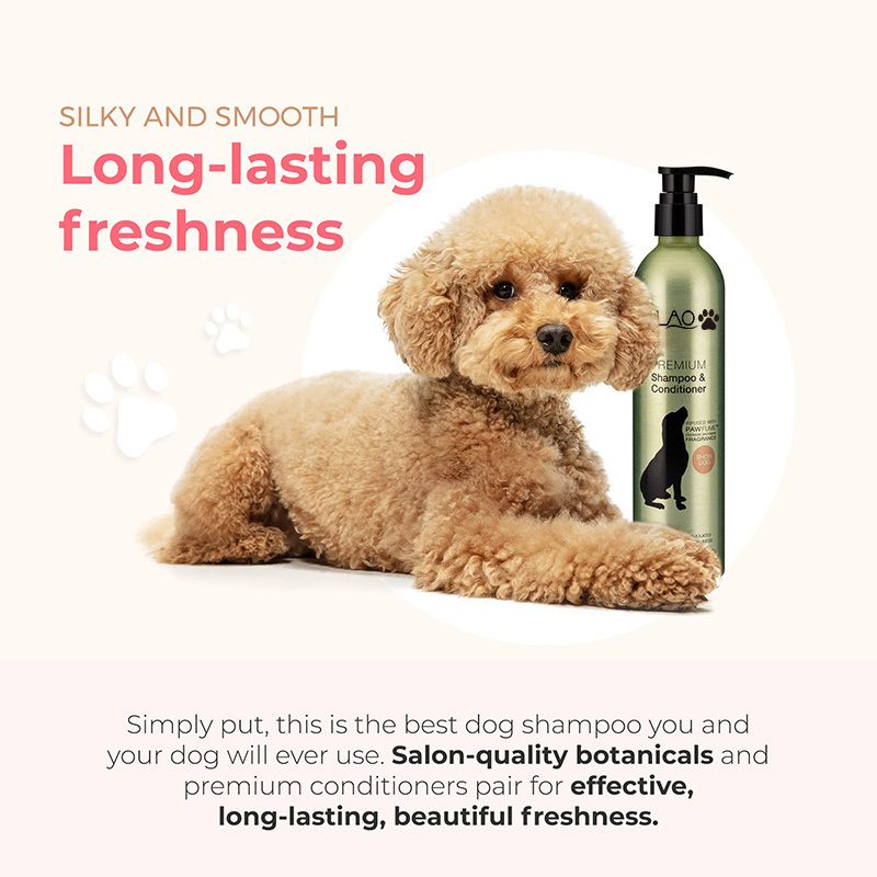 2 In 1 Dog Shampoo And Conditioner Hypoallergenic Dogs Probiotic Shampoo Pet Deodorant Dog Paw Cleaner Productos Para Mascotas