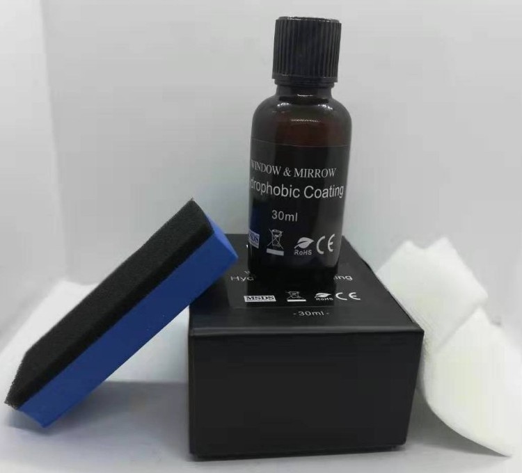 factory price glasklare Nano Hydrophobic Glass Coating 30ml 50ml Water and Rain Repellent