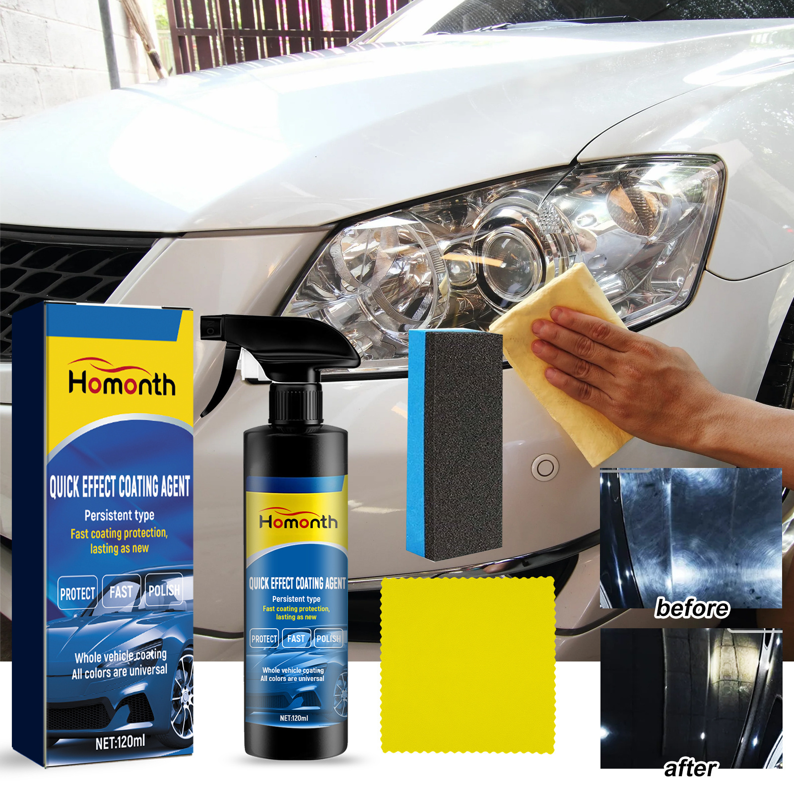 Quick Effect High Protection Coating Spray Agent Vehicle Coating