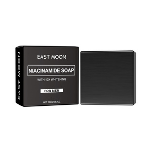 EAST MOON Niacinamide Soap Men's  Essence Cologne Soap Oil Control Gentle Cleansing Whitening Face Body Soap