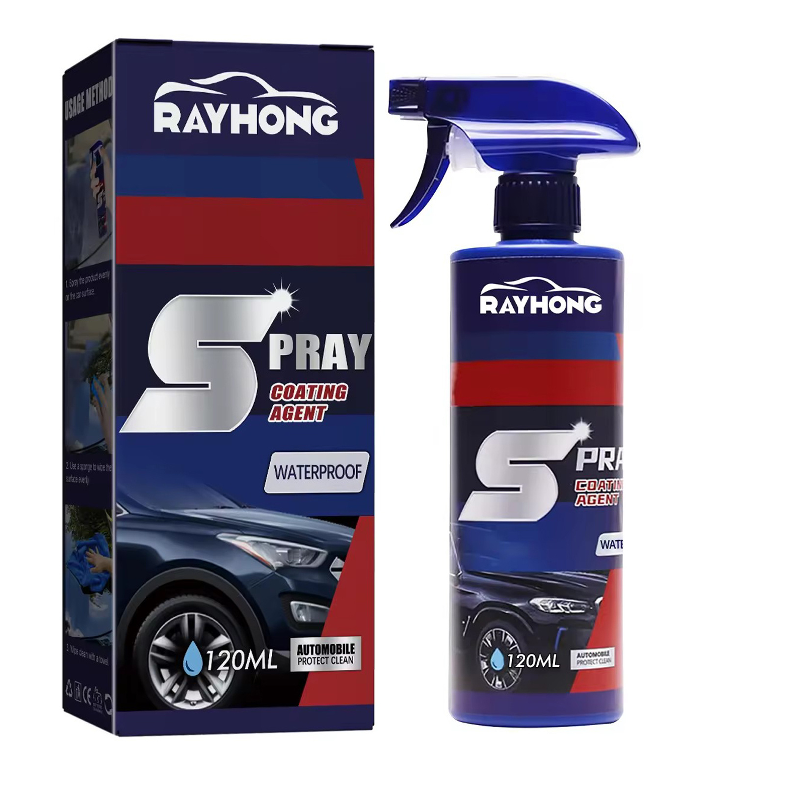 Premium anti scratch nano car automotive ceramic coating spray waterproof and antifouling