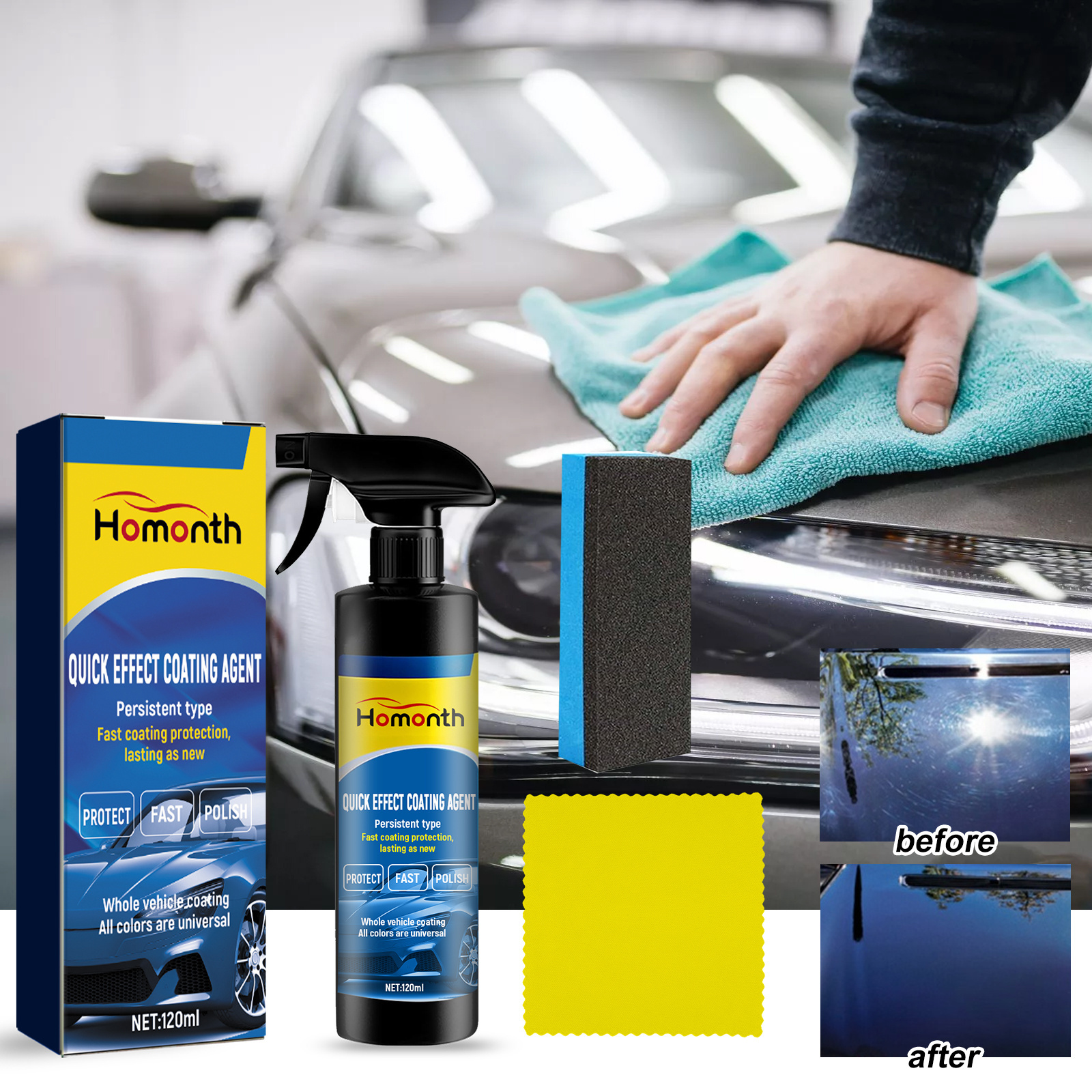 Quick Effect High Protection Coating Spray Agent Vehicle Coating