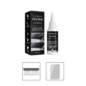 EELHOE 30/50ML  Car Glass Repair Fluid Quick Repair Of Glass Scratches Quick Fix for Chips Cracks