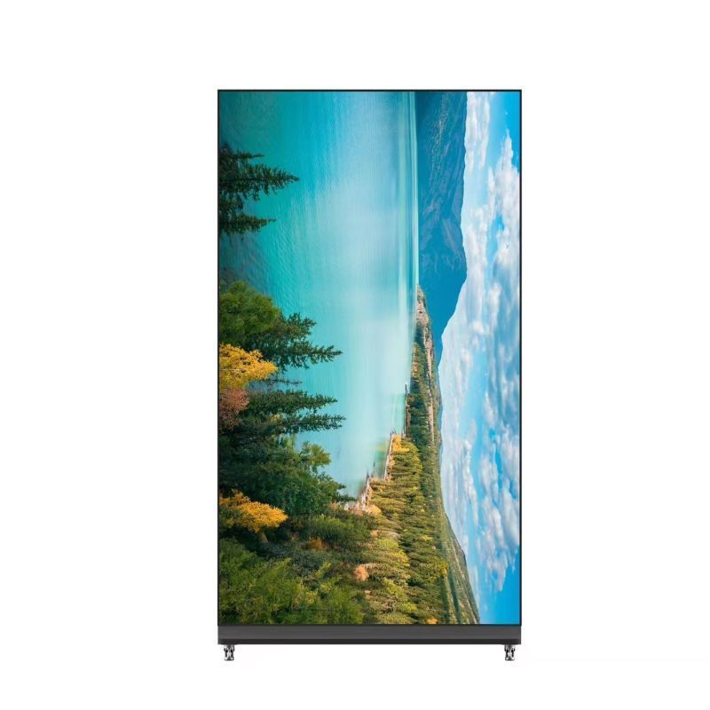 full screen 75 86 98 inch indoor touch screen lcd outdoor advertising totem kiosk led display digital signage and displays