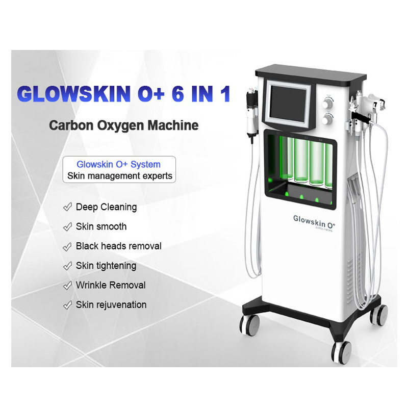 Glowskin O+ carbon oxygen face lift and skin tighten beauty machine