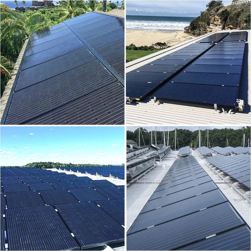 Monocrystalline Silicon Photovoltaic Panel Module 540w Grid Connected Solar Panel Home System