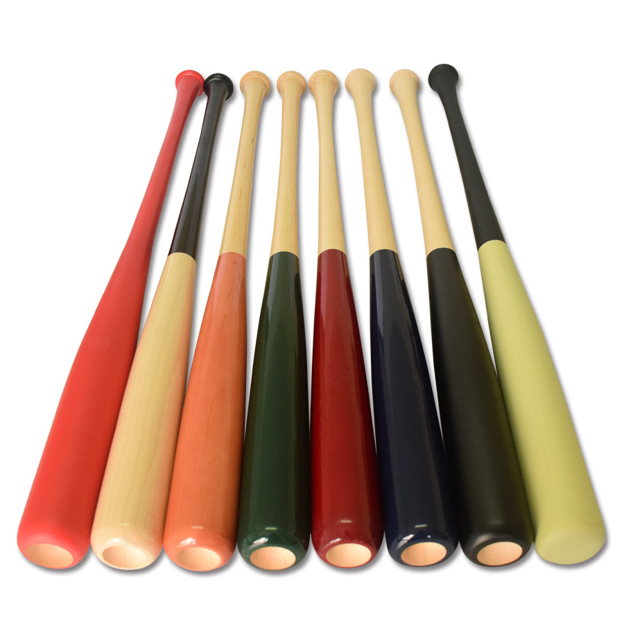 Sport Wooden Maple Hard Wood Manufacturer Custom Logo Baseball Bat