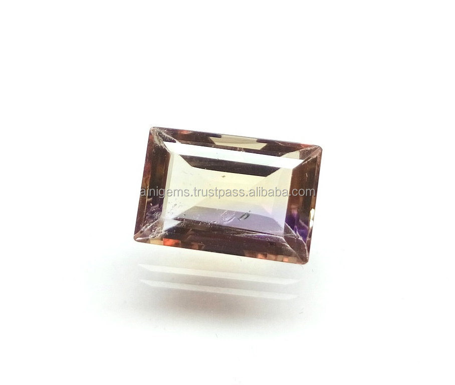 Attractive Ametrine Gemstone Loose Stone Octagon Shape  Faceted Ametrine Gemstone